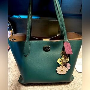 Coach Willow Tote - Forest Green